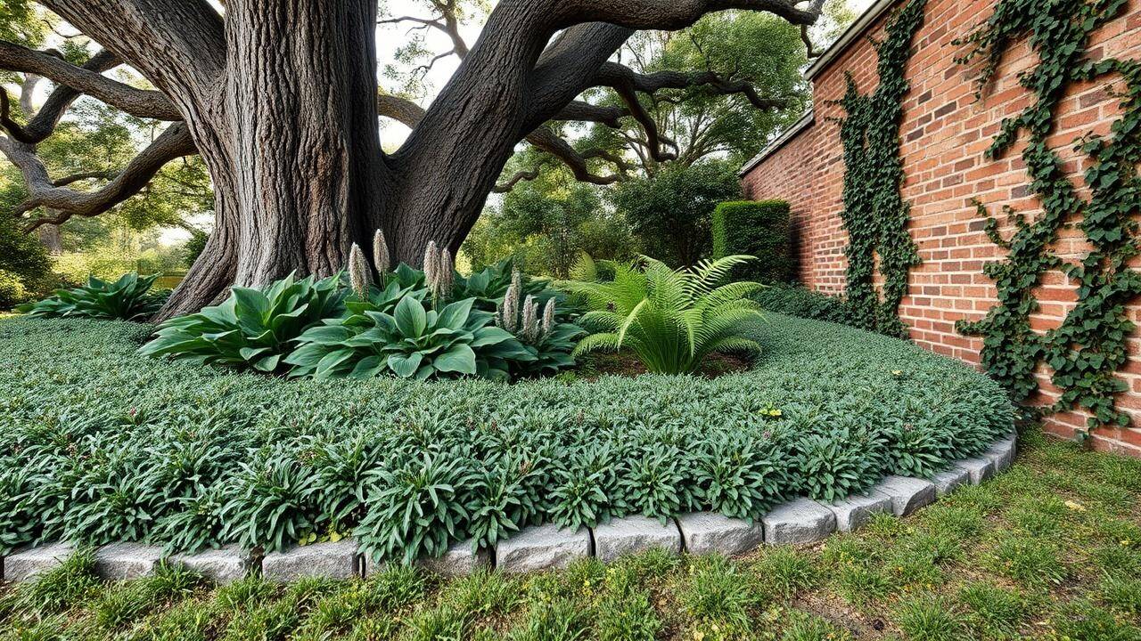 Shaded Garden's Quiet Resilience