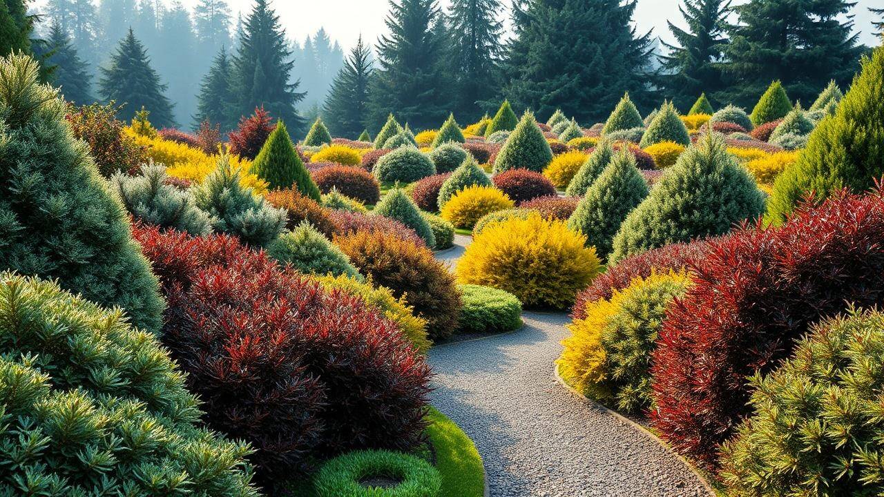 Serene Botanical Garden Tapestry