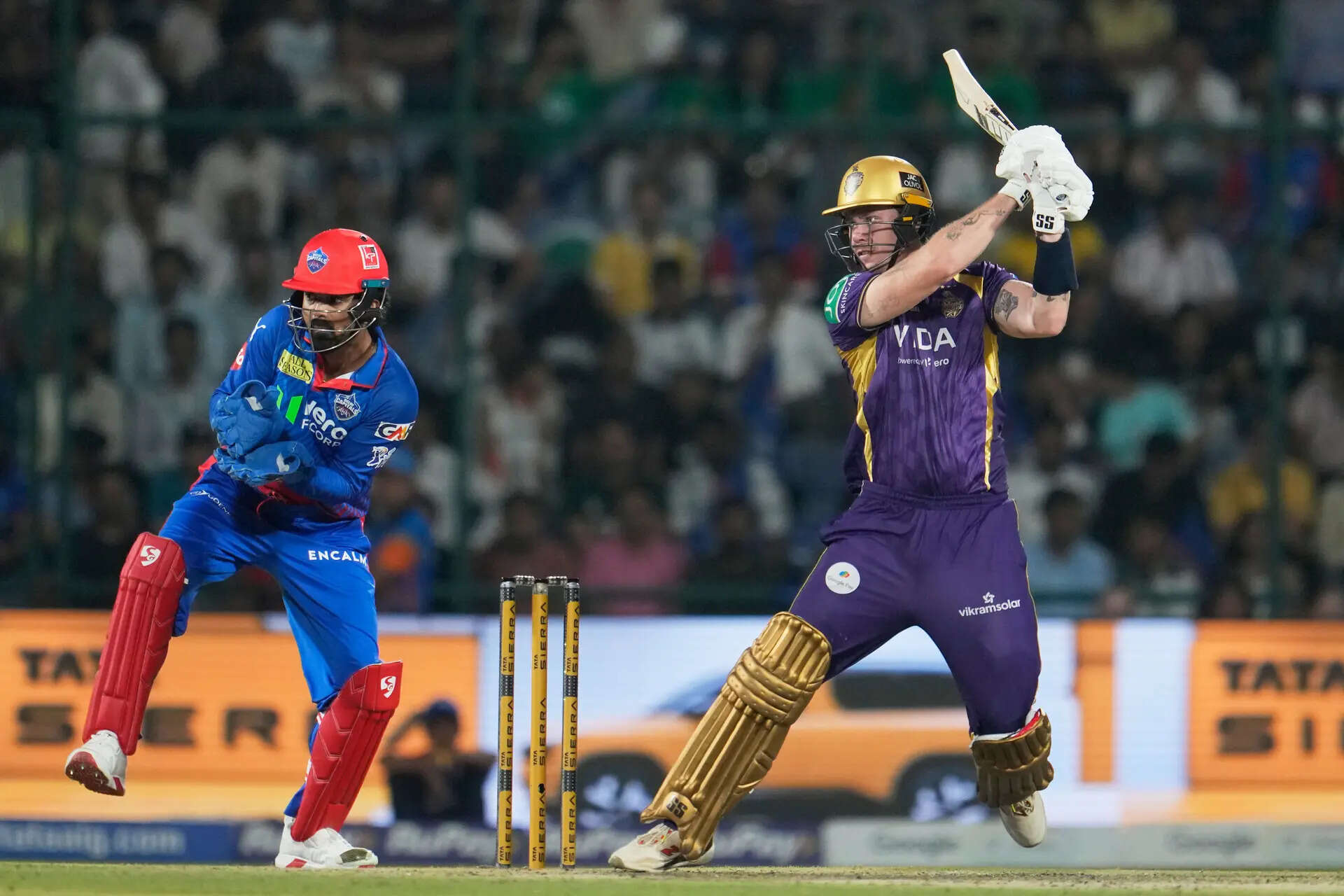 DC vs KKR Live: Finn Allen slams maiden IPL fifty as KKR dominate chase