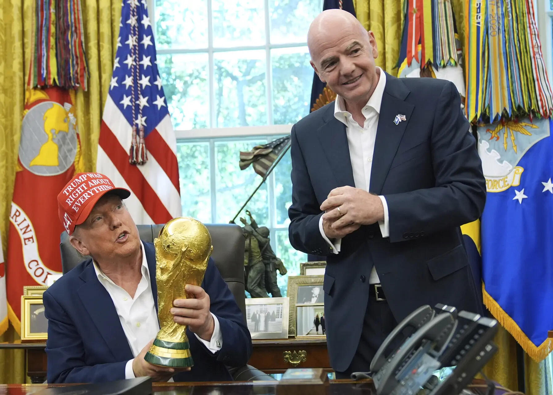 How Trump and Infantino's friendship is shaping the World Cup