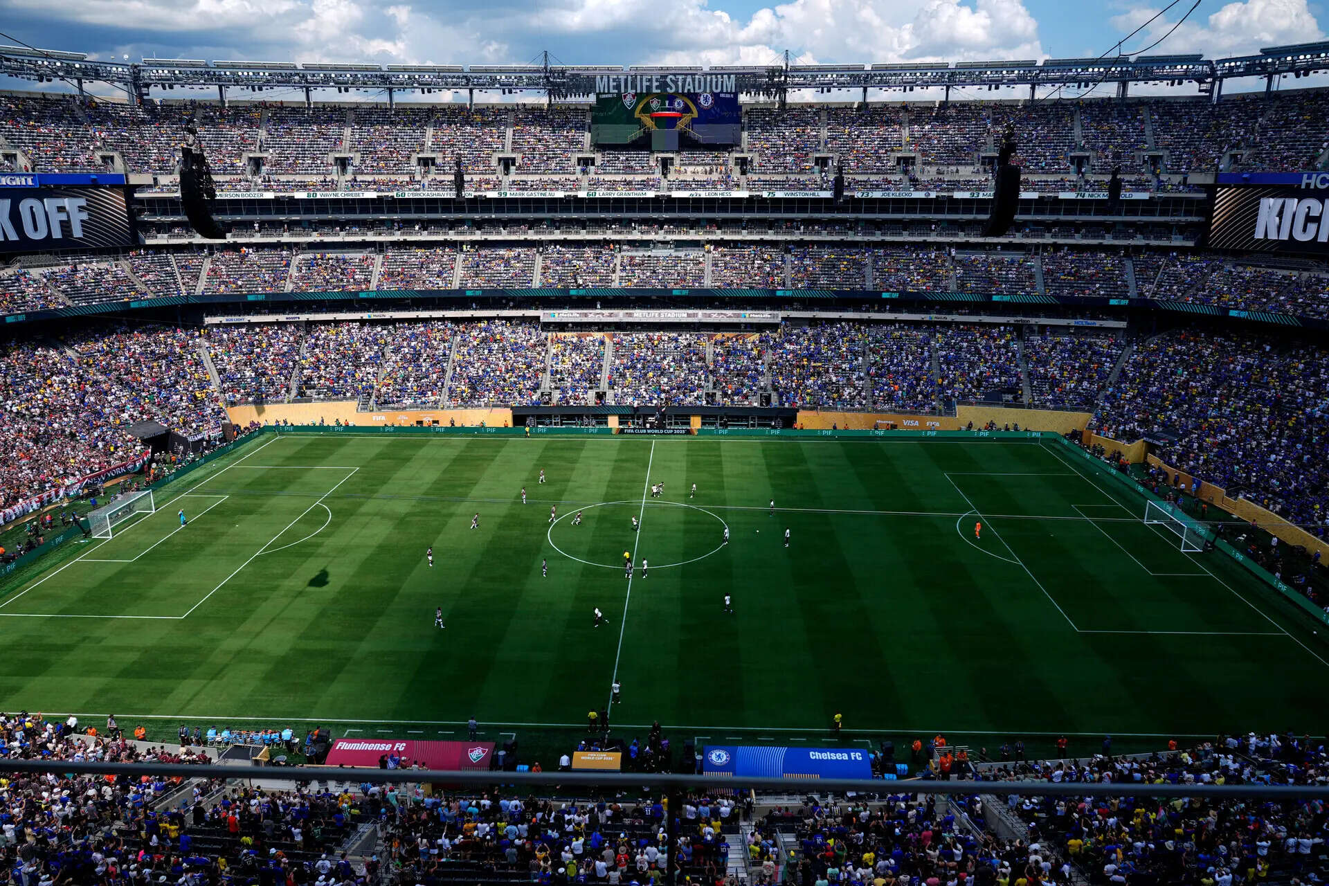 The World Cup final will be an afternoon match at MetLife Stadium, allowing prime-time viewing in Europe.