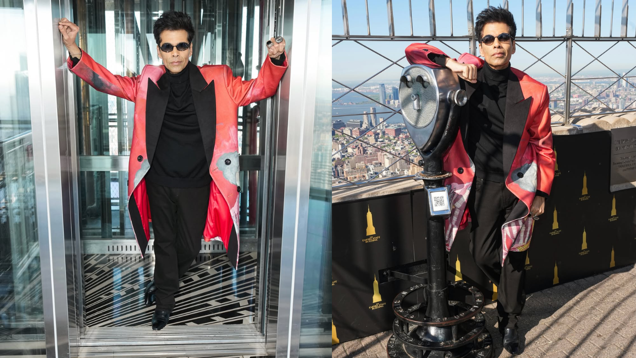 Karan Johar Keeps the Fashion Heat Alive