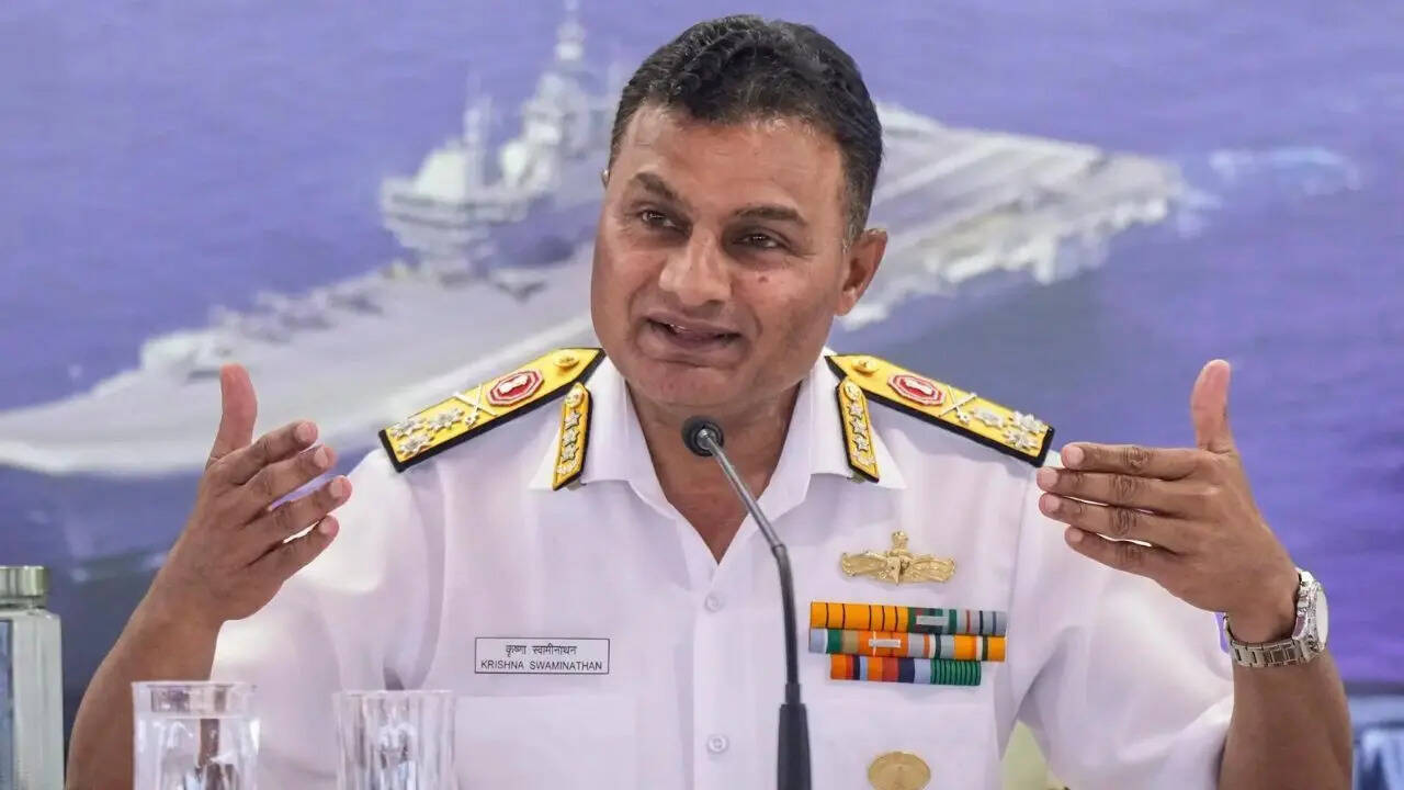 Who is Krishna Swaminathan? The new chief of Naval Staff