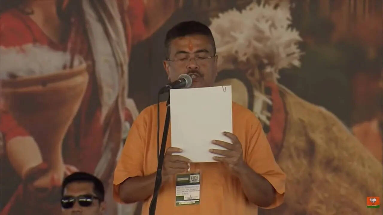 Suvendu Adhikari takes oath as West Bengal’s first BJP chief minister