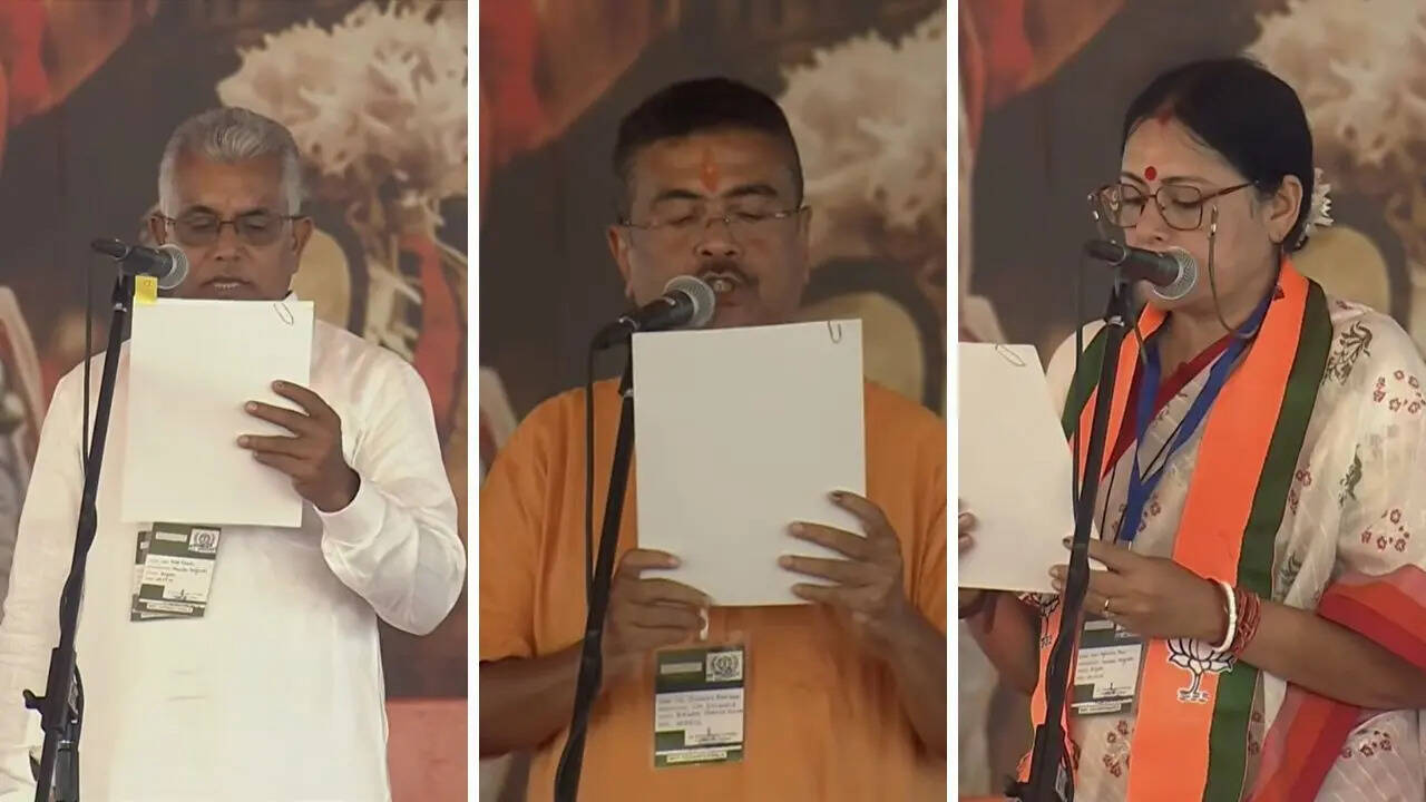 From Dilip Ghosh to Agnimitra Paul: What BJP’s first West Bengal cabinet looks like