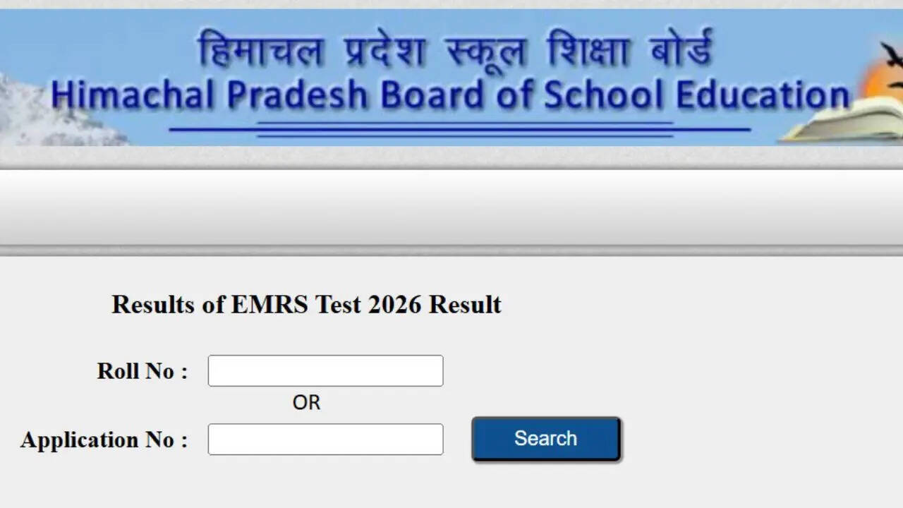 HPBOSE EMRSST 2026 result declared: How to check scorecard, see direct link