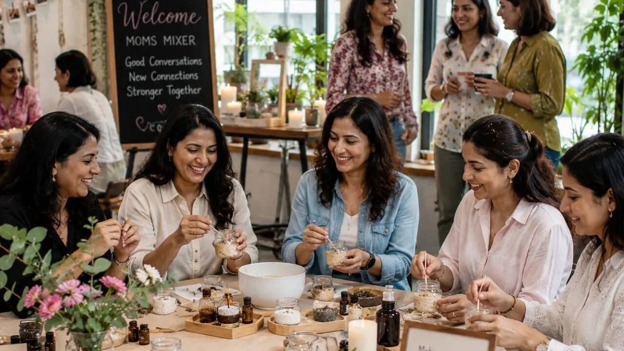 Building meaningful connections in a relaxed, offline setting is important for moms