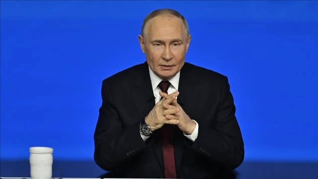 'Russia grateful to US for talks': Putin says Ukraine conflict ‘coming to an end’