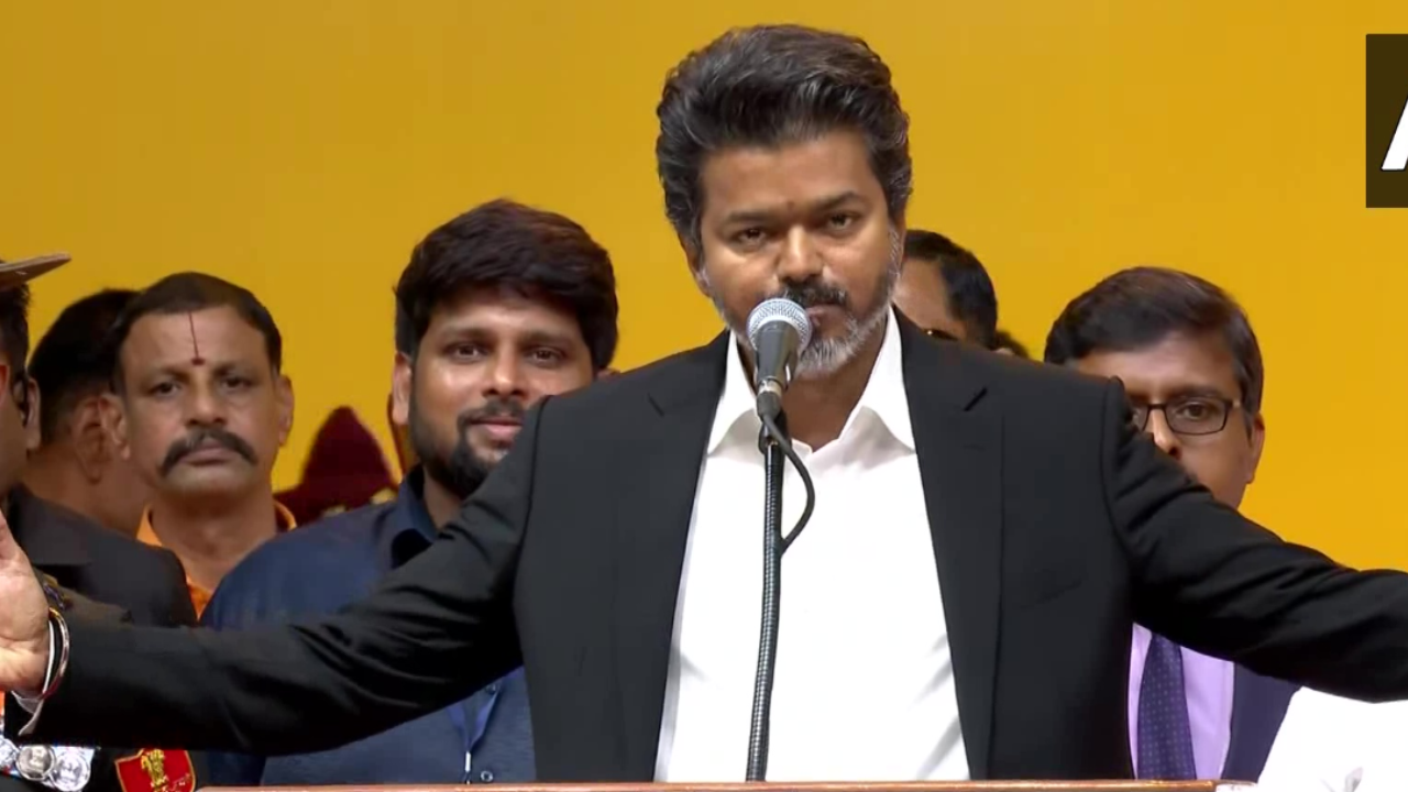 TVK ends decades-old DMK-AIADMK era, actor-politician Vijay sworn in as Tamil Nadu chief minister