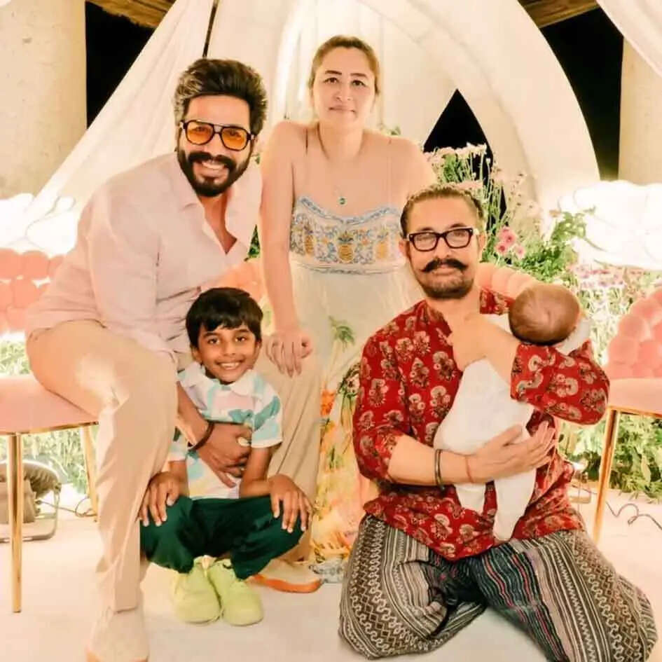 Aamir Khan with Jwala Gutta and Vishnu Vishal