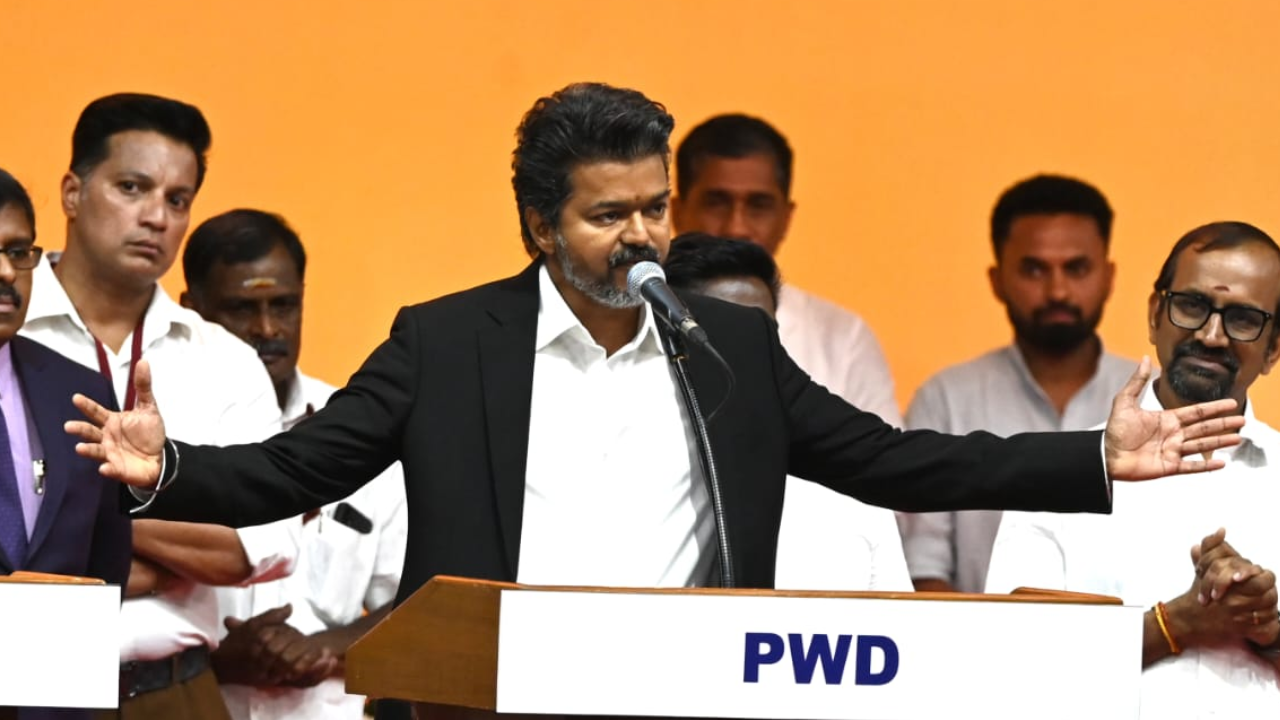 ‘New era of real, secular, social justice starts now’: TVK chief Vijay’s first speech as Tamil Nadu CM