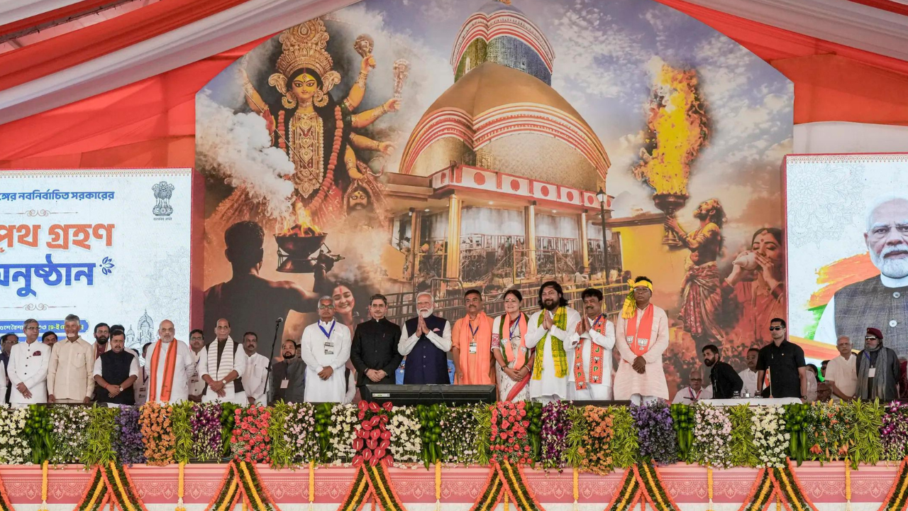 RSS’s long march in Bengal culminates in BJP’s triumph