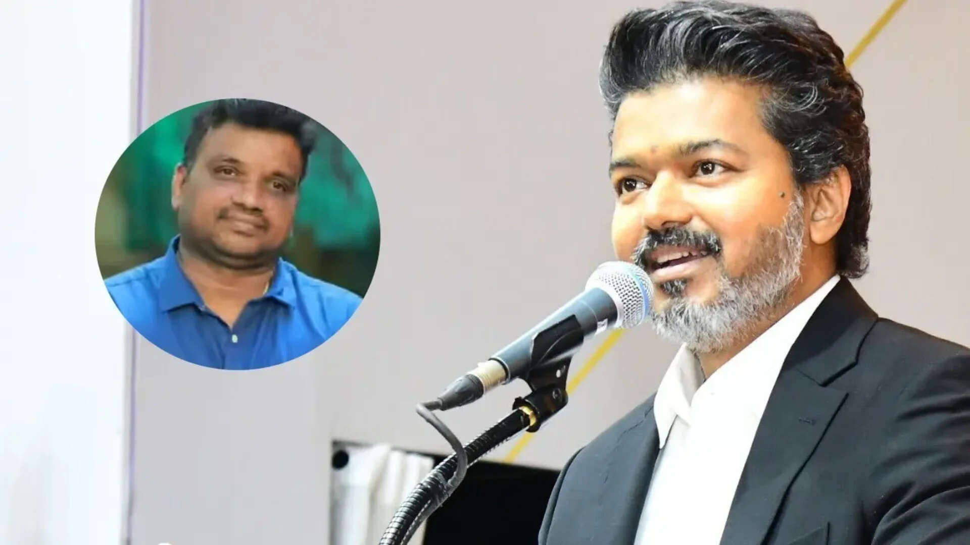 Director Arivazhagan’s emotional post for CM Vijay trends online