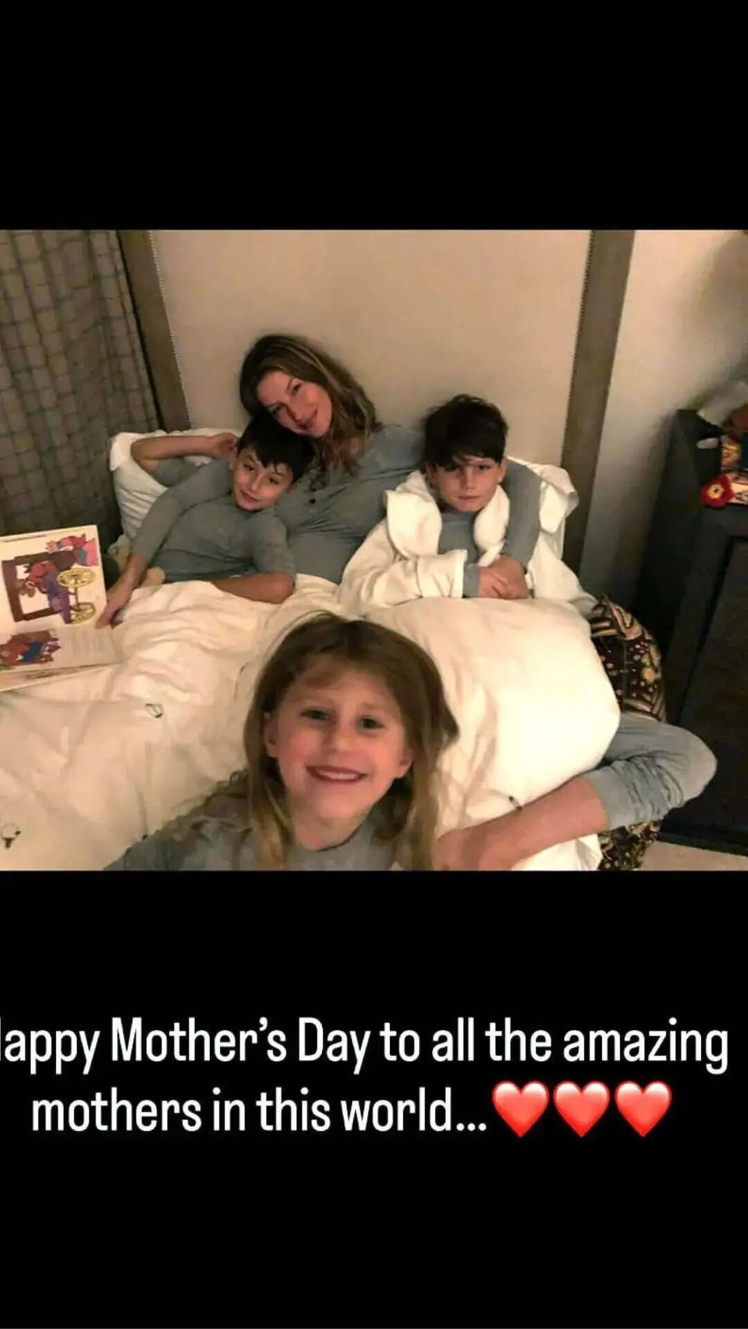 Tom Brady's mothers day tribute to Gisele Bündchen (Instagram)