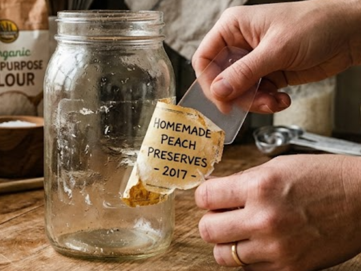 Glass Jar Cleaning