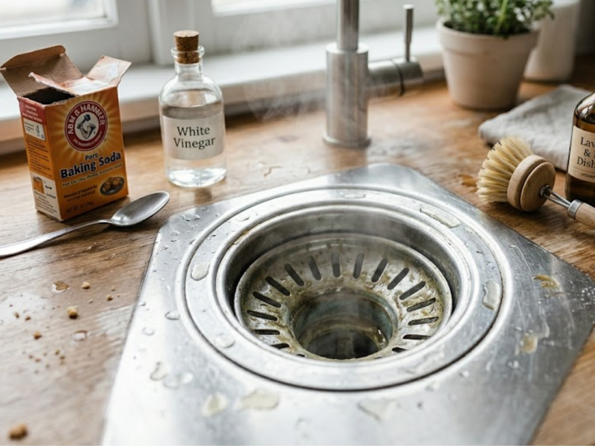 Dirty Kitchen Drain