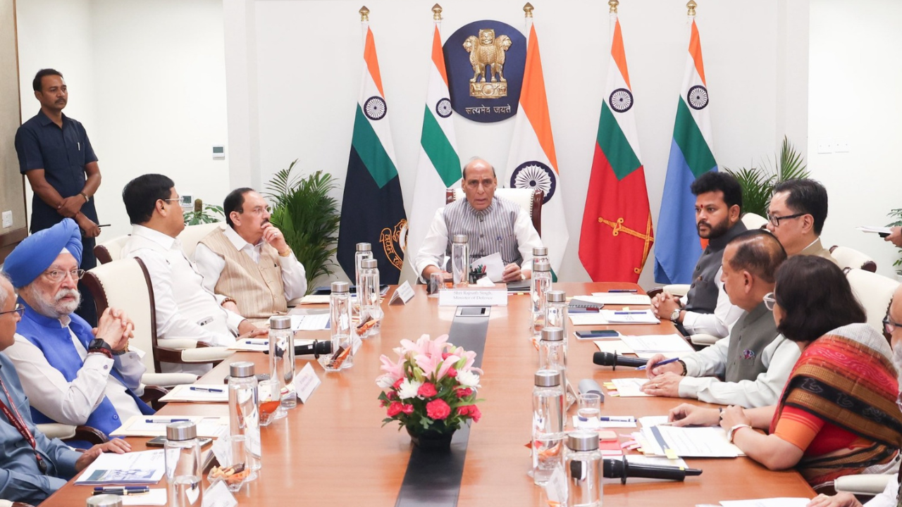 'Stay calm, avoid panic': Rajnath Singh reviews energy supply amid Middle East crisis