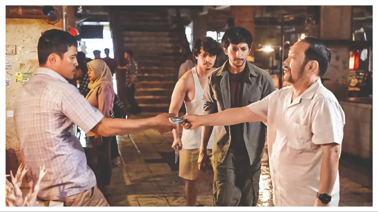 Anshuman in a still from Lakadbaggha 2: The Monkey Business