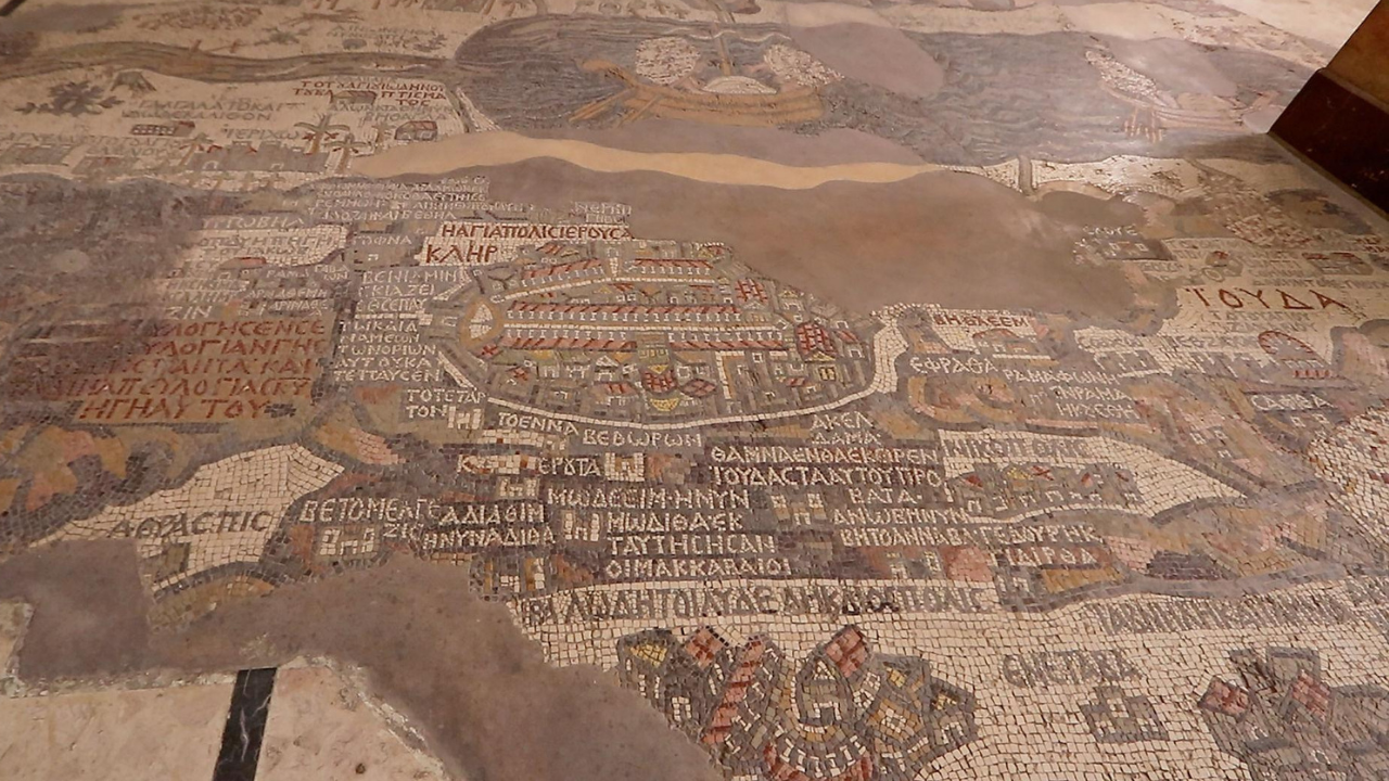 Archaeologists used 1,500-year-old map to uncover a lost city buried under the desert in Jordan