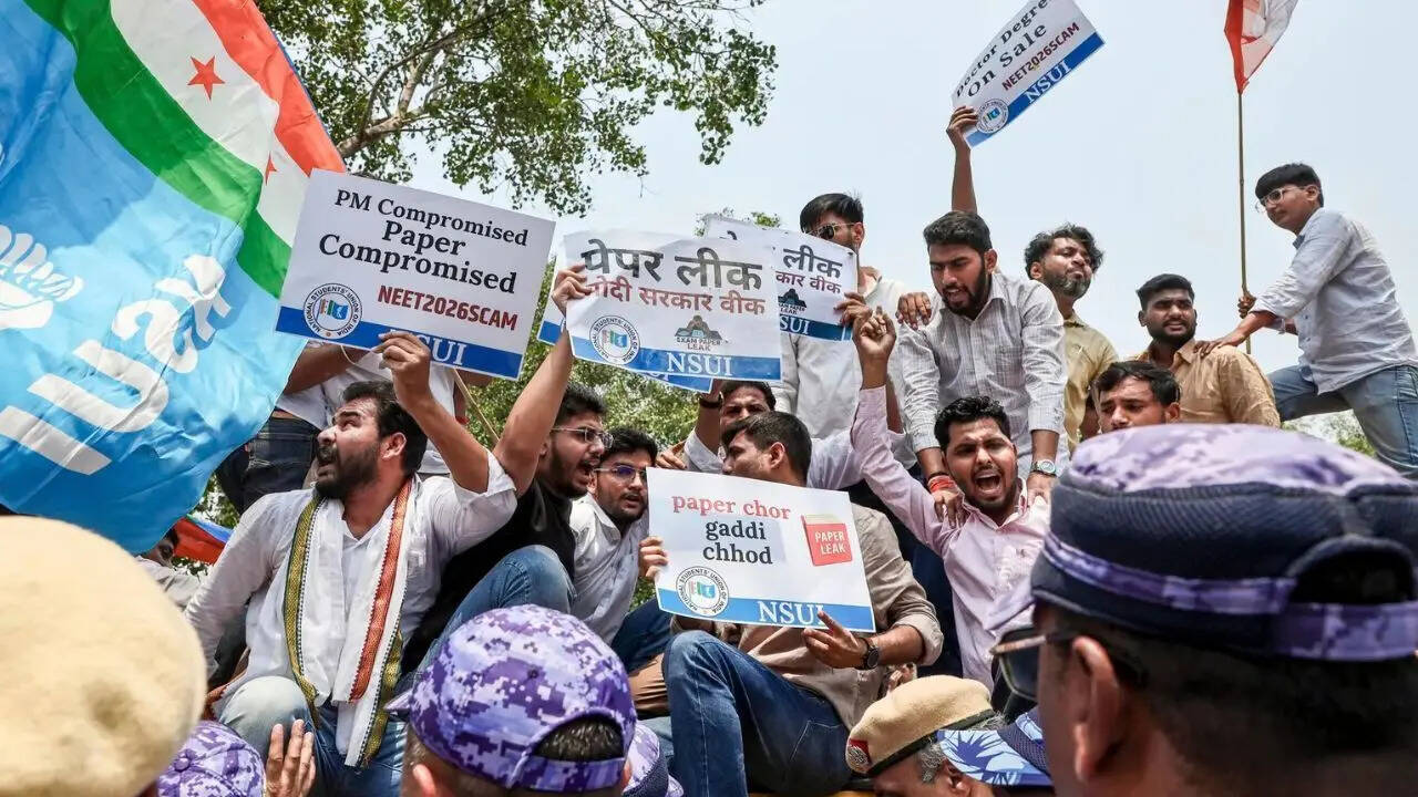 NEET paper leak: Education minister avoids question, NTA gives no concrete answers, opposition corners Centre