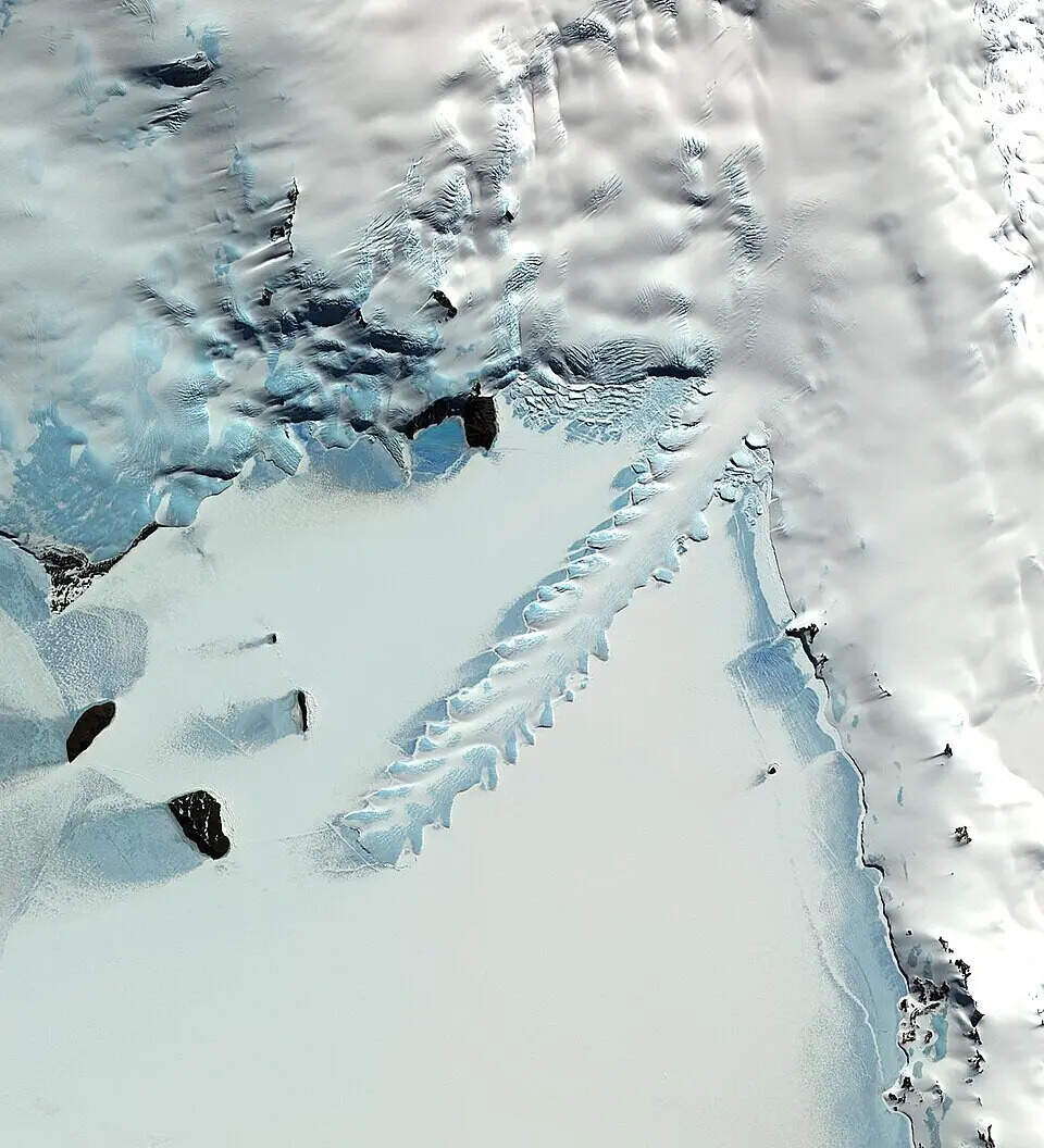 The giant structure buried under West Antarctica stayed hidden for millions of years
