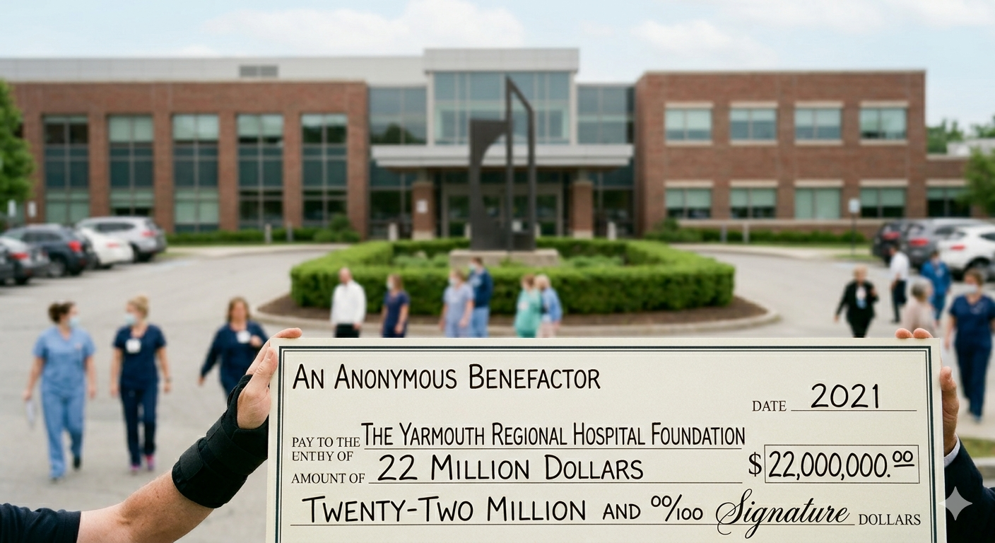 The $22 million mystery: Why a secret donor handed a small Canadian hospital the gift of a lifetime