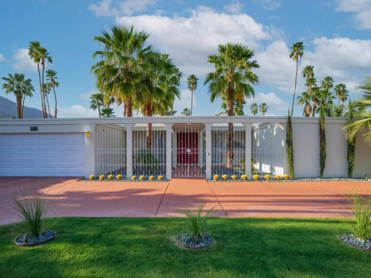Mid-century modern home