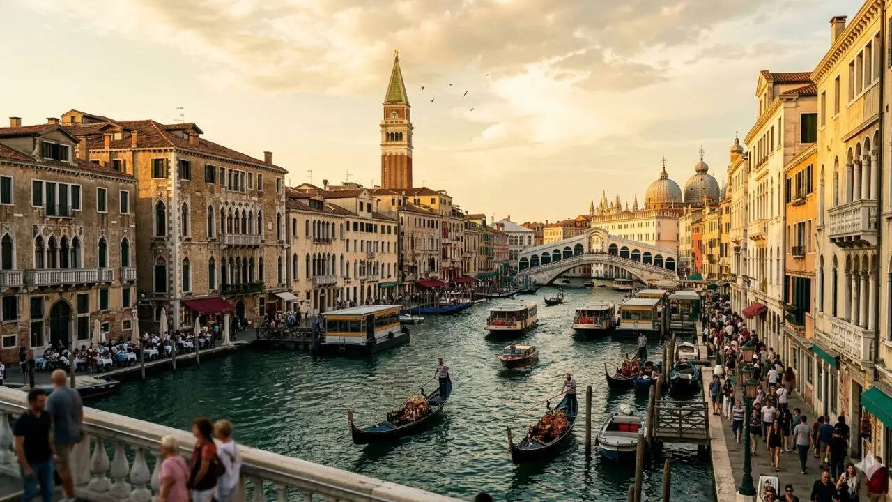  The answer lies in its canals and waterways