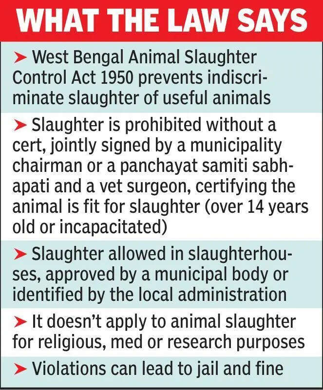 Will enforce existing cow slaughter law, crack down on illegal trade: Govt