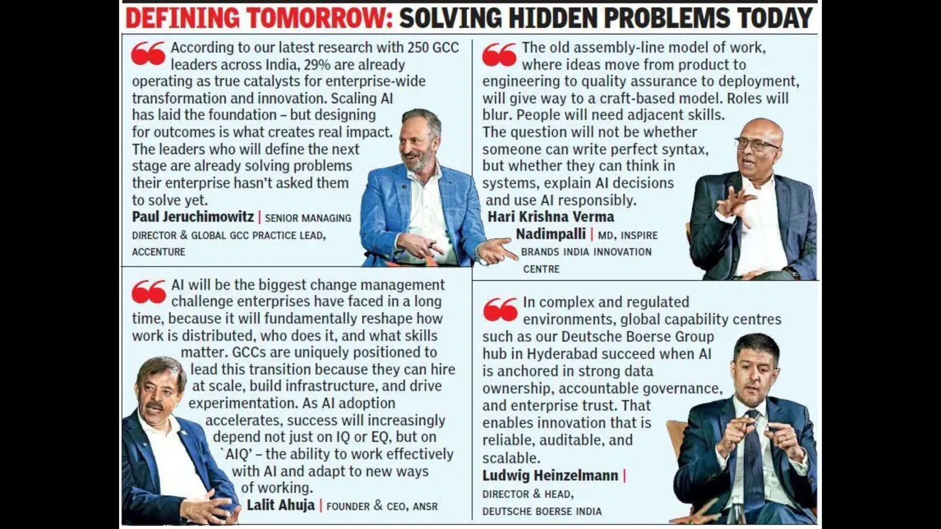 GCCs must define the future for the global enterprise