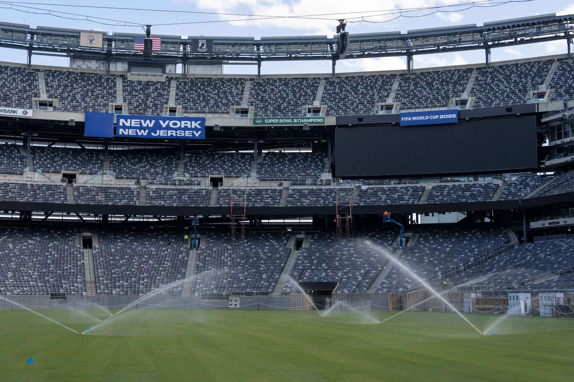 WCup Stadium Preparation Soccer