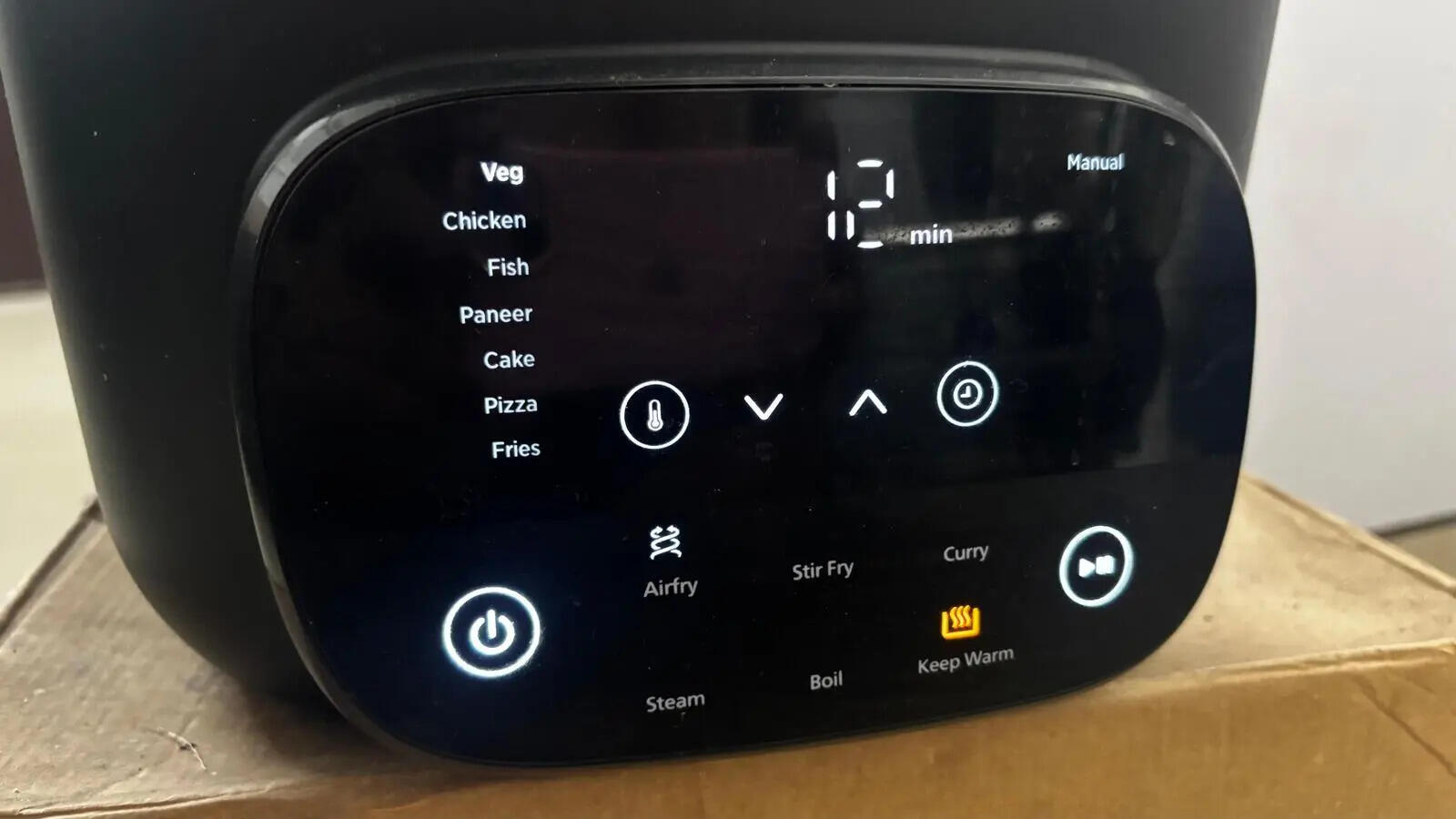 Easy to navigate control panel