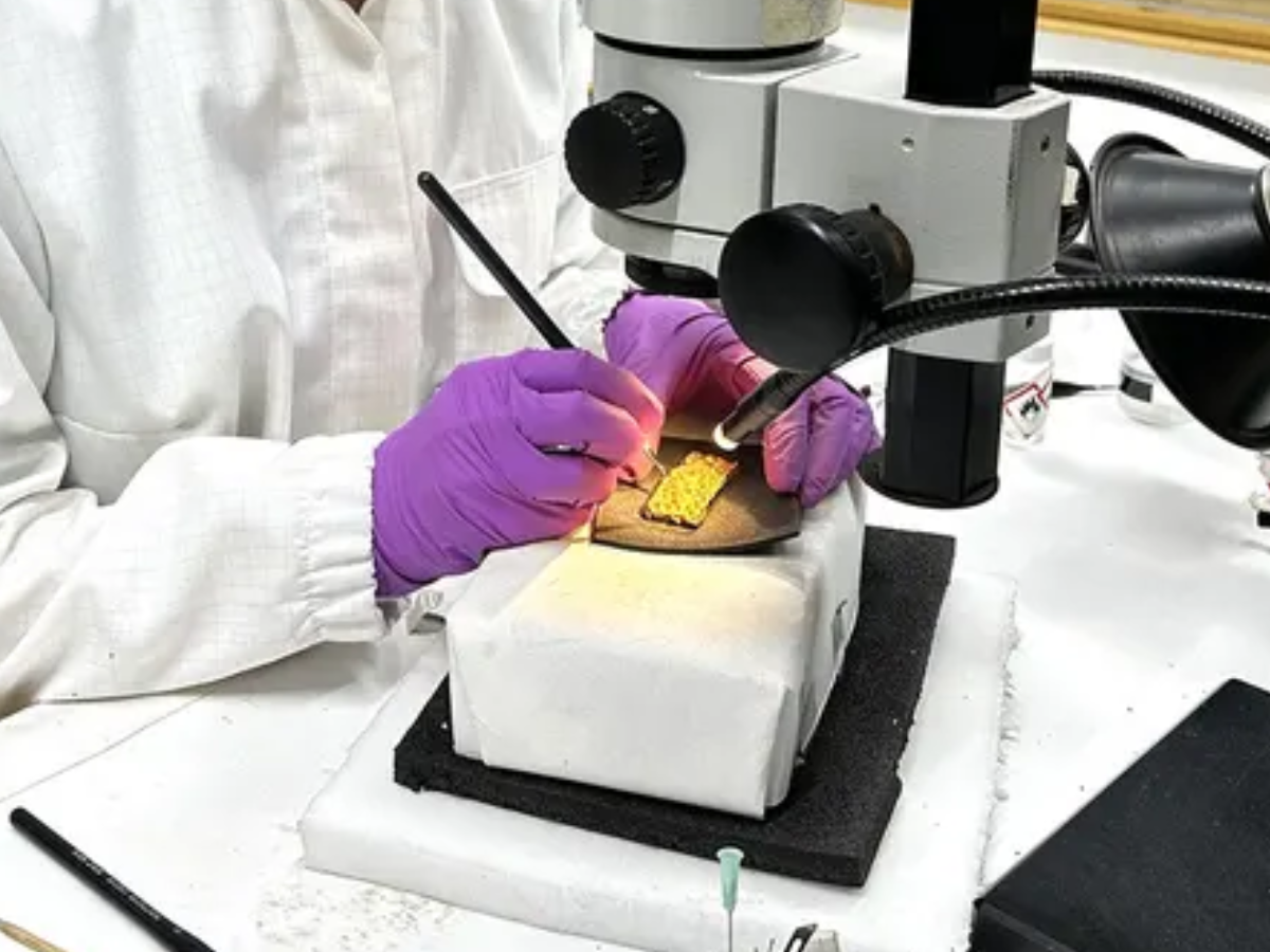 The piece shows signs of wear