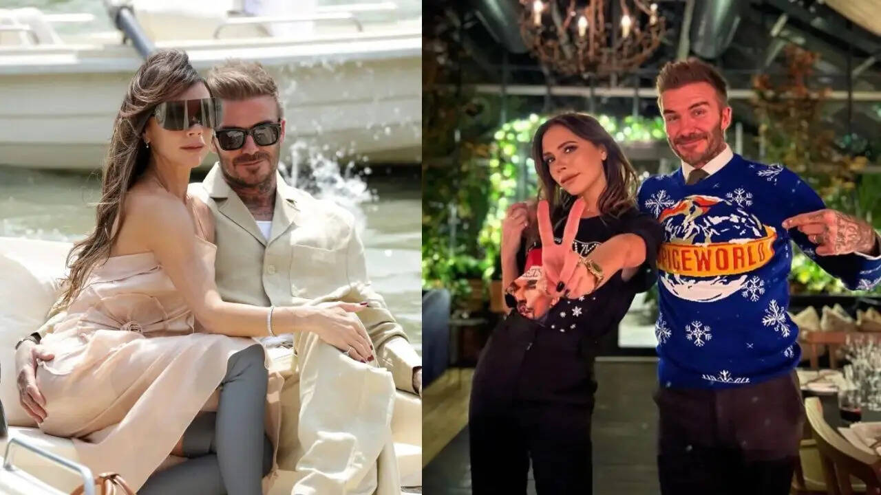 David Beckham And Victoria Beckham