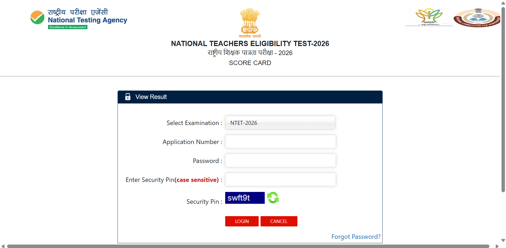 NTA NTET 2026 result released at exams.nta.nic.in: Direct link to download scorecards here