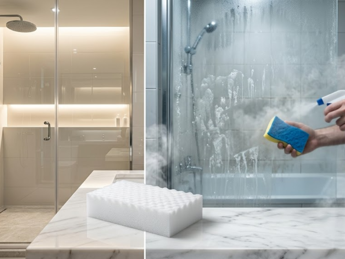 soap scum without damaging surfaces