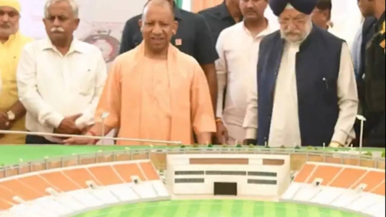 UP CM lays foundation of Gorakhpur International Cricket Stadium: Check details