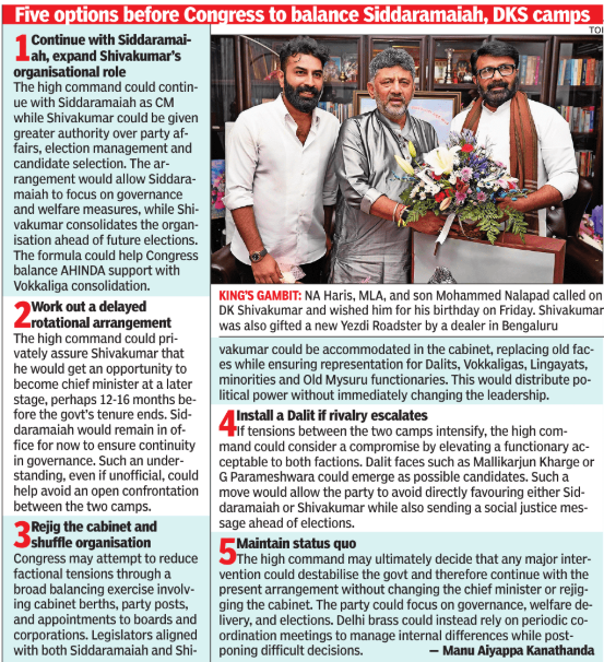 Congress leadership challenge