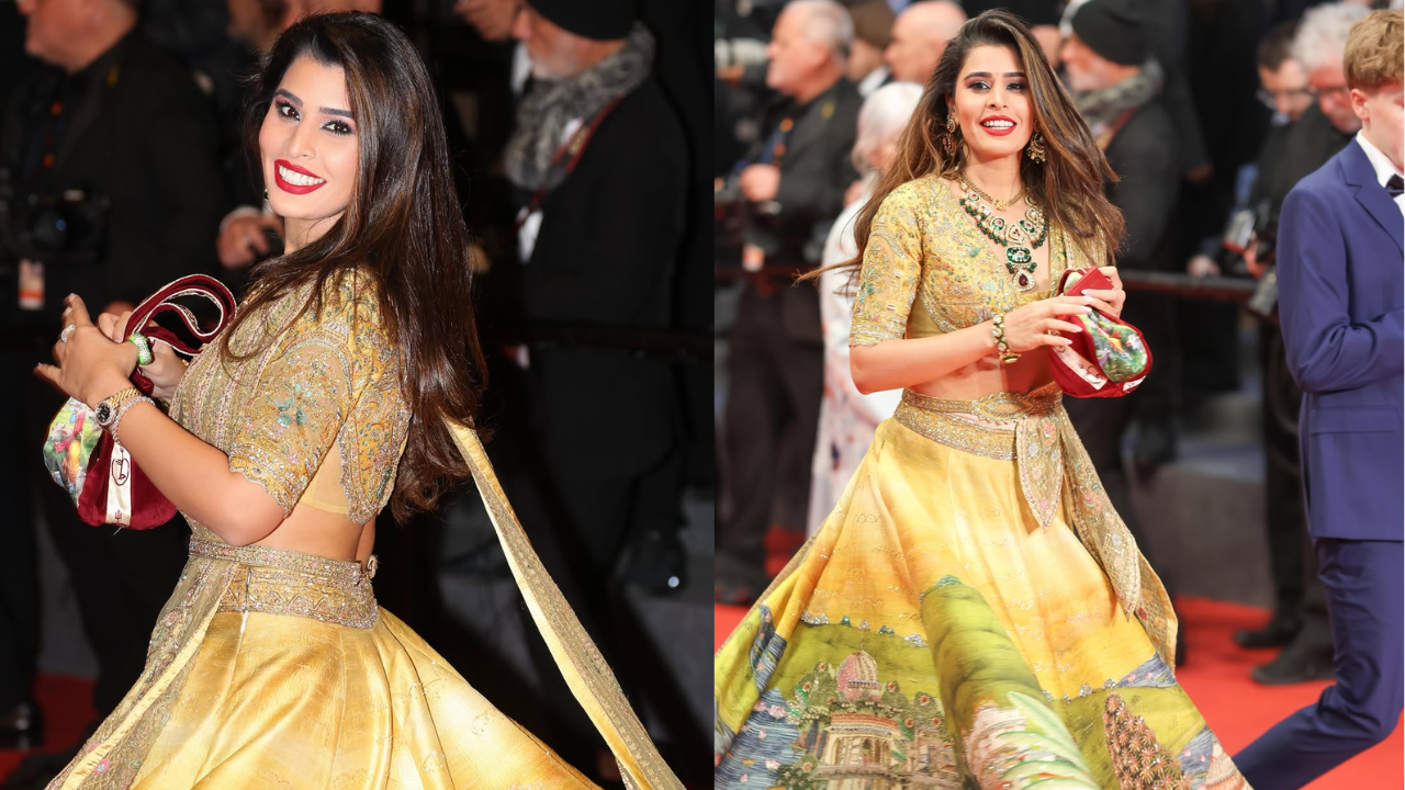 Aarti Khetarpal Cannes red carpet appearance