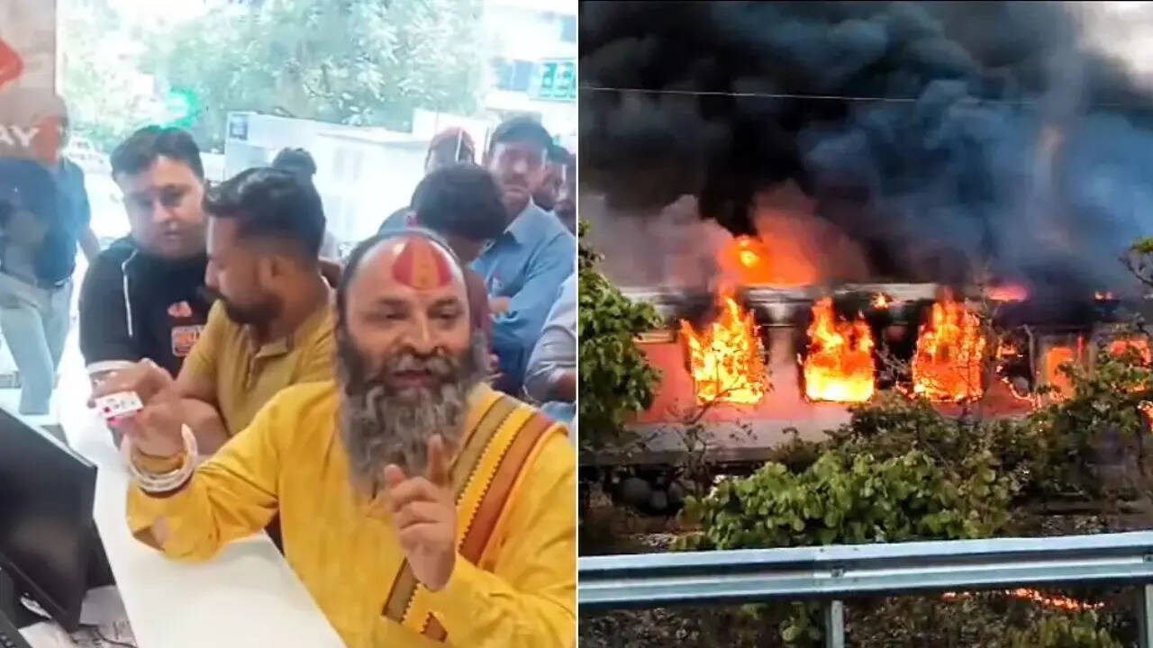 Evening news wrap: Rajdhani fire disrupts Mumbai-Delhi route, Bajrang Dal accused of targeting Muslim staff at Dehradun & more
