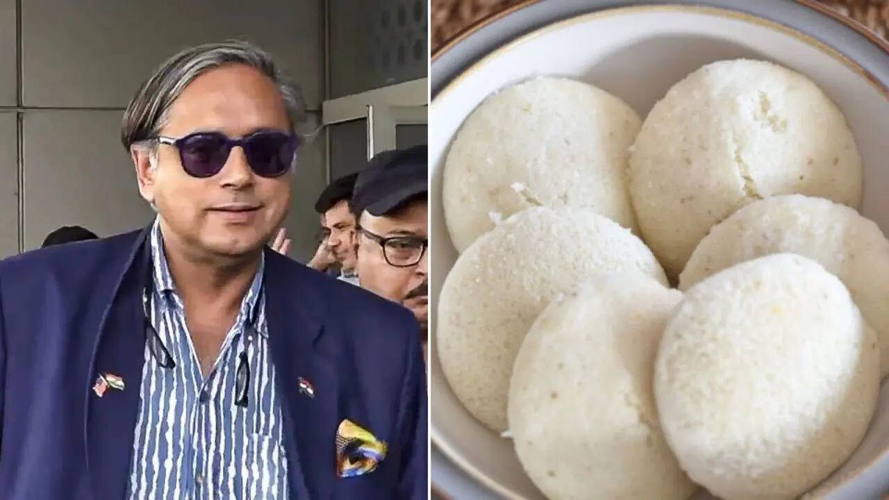 ‘Leave the noble idli out’: Shashi Tharoor’s witty response to rasgulla comparison goes viral