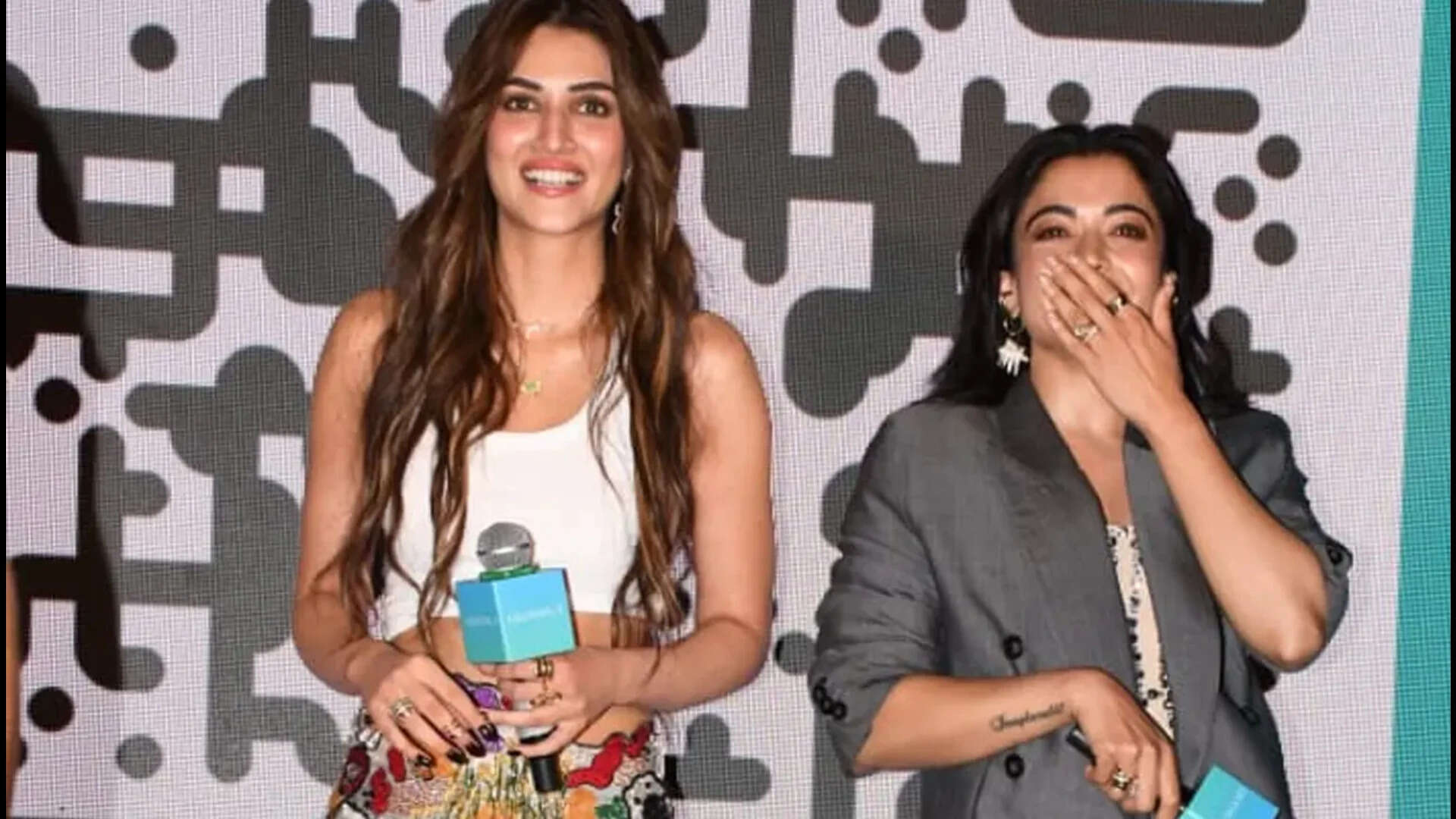 Watch: Rashmika drops F-bomb as she praises 'Cocktail 2' costar Kriti Sanon