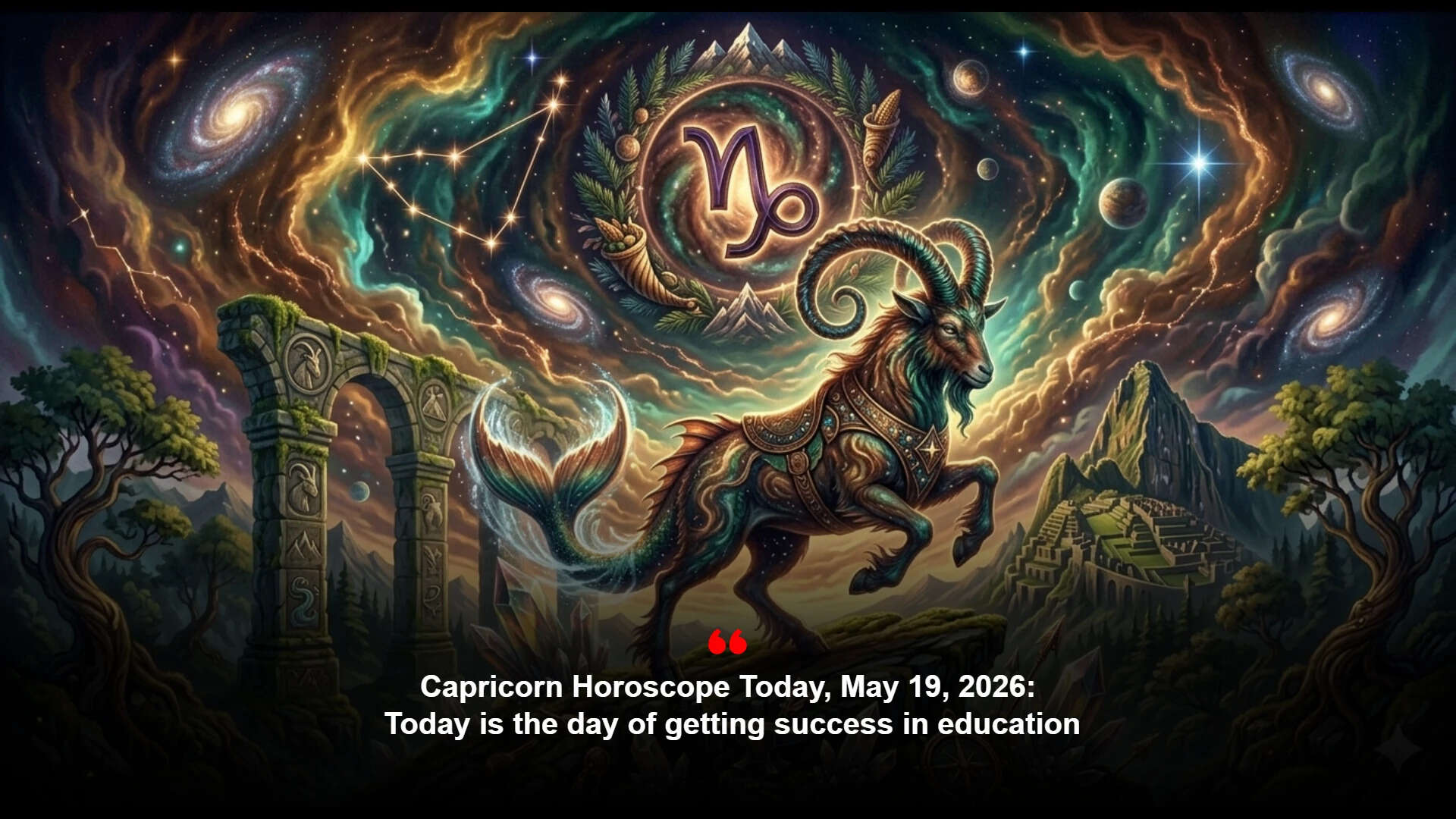 Daily Capricorn Horoscope: Stars back work, study and love; money, health stay steady