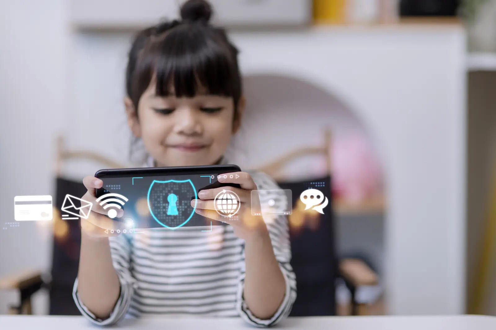 Encourage online safety on smartphone apps and social media platforms