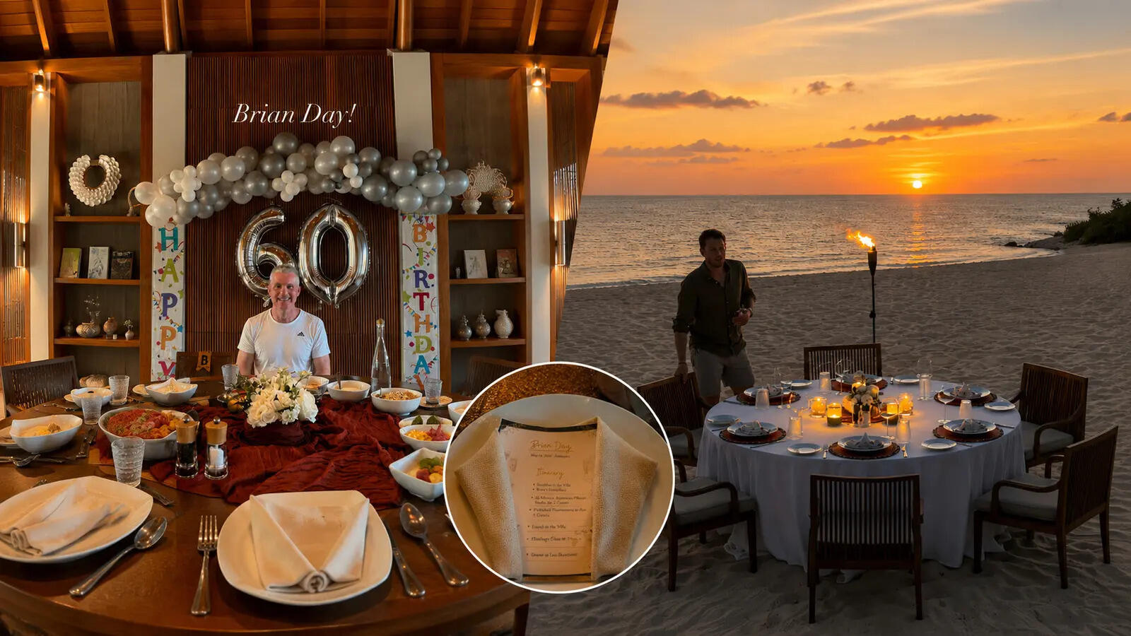 NHL-Lauren Kyle celebrates sixtieth birthday Edmonton Oilers captain Connor McDavid father Brian McDavid during Turks and Caicos vacation