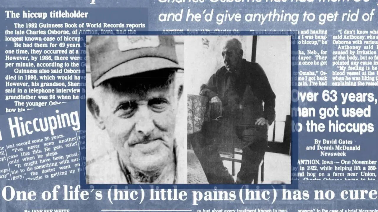 World’s longest hiccup case ever recorded: The man who hiccupped more than 430 million times over 68 years