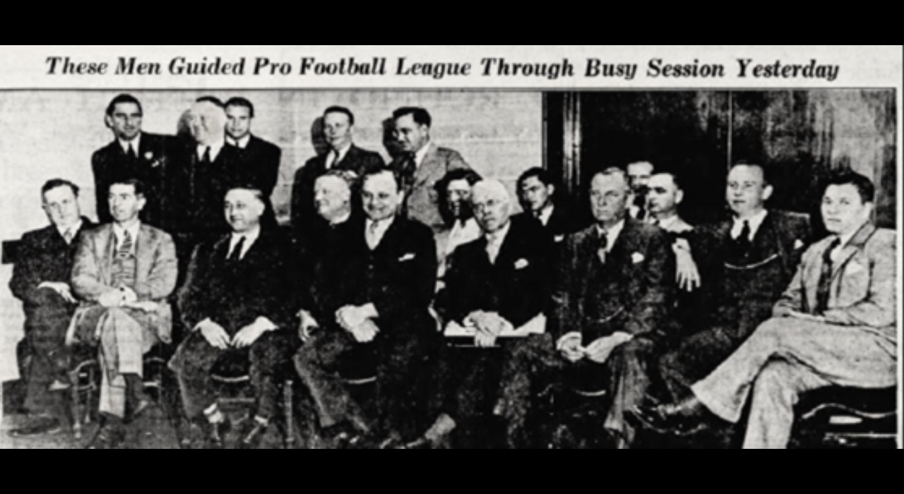 NFL owners meeting 1935