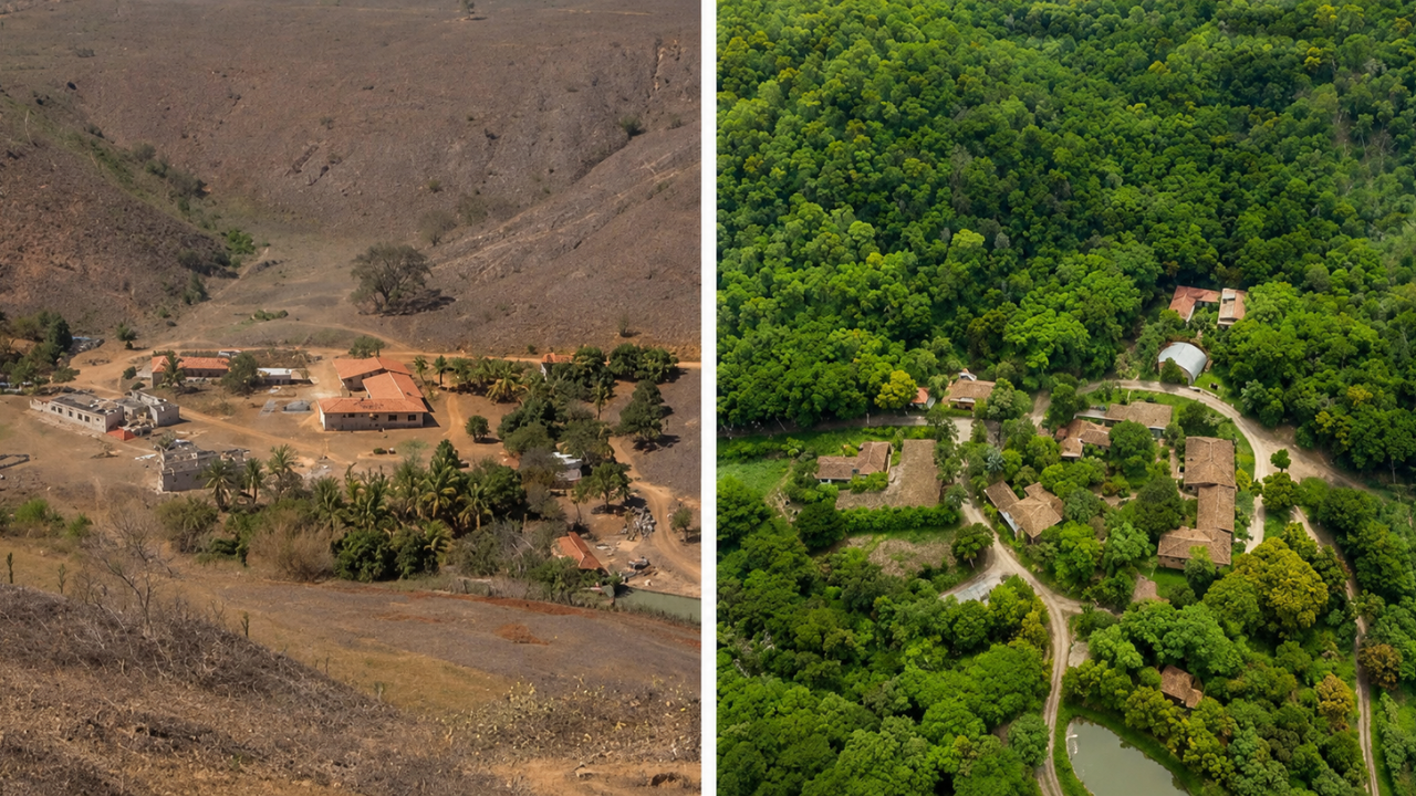 Earth healers: Couple planted 2 million trees and brought an entire forest back to life
