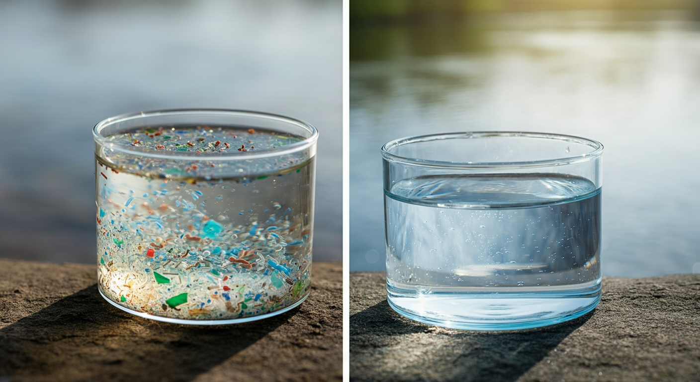 TIL Creatives Polluted vs. Purified Water