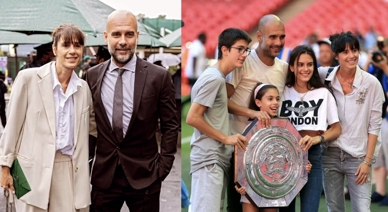 Pep guardiola family and wife